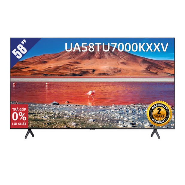 F1 MI1 Smart Tivi 4K UHD Samsung 58 inch UA58TU7000KXXV 58 F1