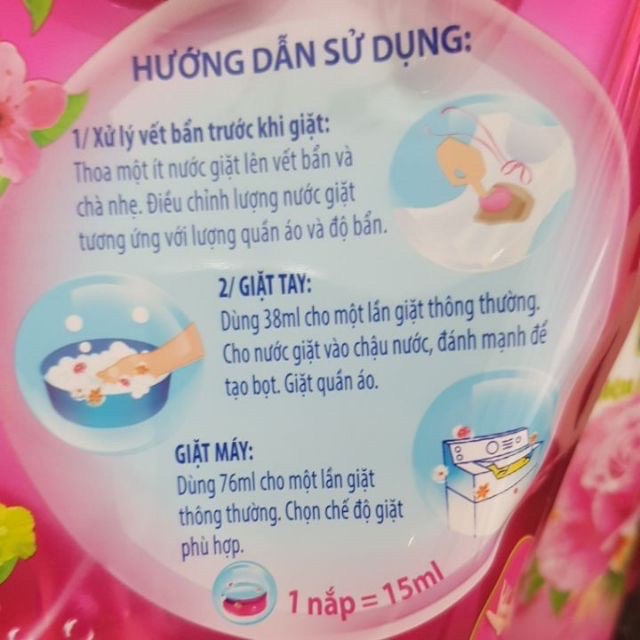 Túi Nước Giặt Surf 3.1kg Và 3.5kg