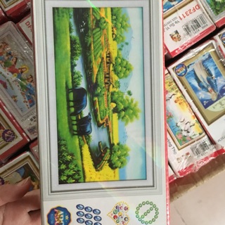 Tranh đá đồng quê