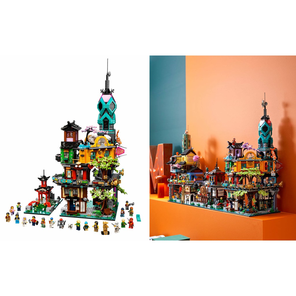 Lego 71741 NinjaGo City Gardens - Khu Vườn Thành Phố NinjaGo