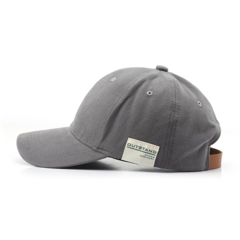 Mũ Lưỡi Trai Trơn Cotton Thể Thao, Mũ Bóng Chày Thời Trang Hàn Quốc Unisex