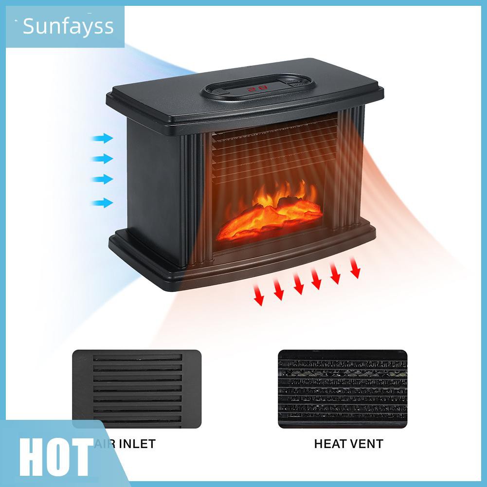 Quạt Sưởi Điện Sunfayss 1000w Phích Cắm Eu