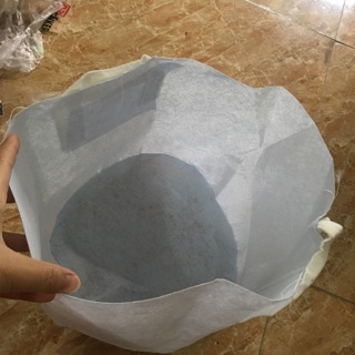 10 túi vải trồng cây size 30x25cm 75 nghìn/10 túi