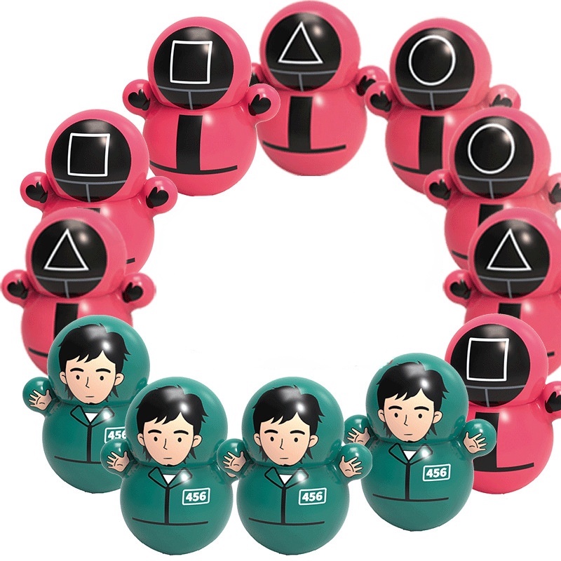 SEA SUN TOYS Đồ chơi lật đật phong cách trò chơi con mực vui nhộn cho bé