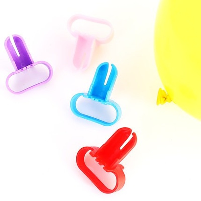 1 Dụng Cụ Buộc Dây Bong Bóng Hình Trụ Tạo Kiểu Thắt Nút Nhanh Chóng Thích Hợp Cho Bong Bóng
