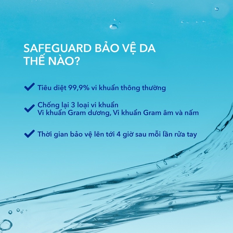 SỮA TẮM SAFEGUARD CHAI 720 GIÁ SHOCK