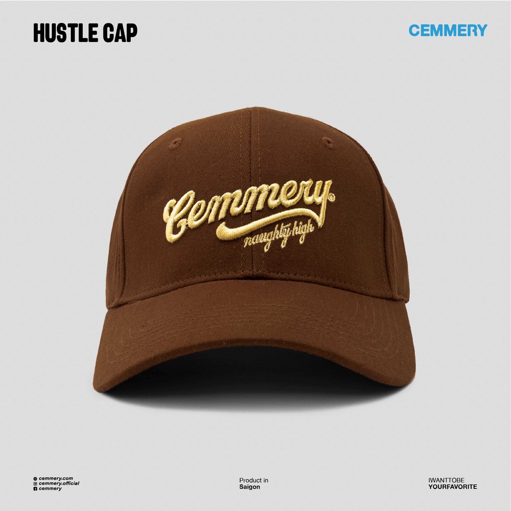 Mũ Lưỡi Trai LocalBand Cemmery "HUSTLE CAP" # 4 Color