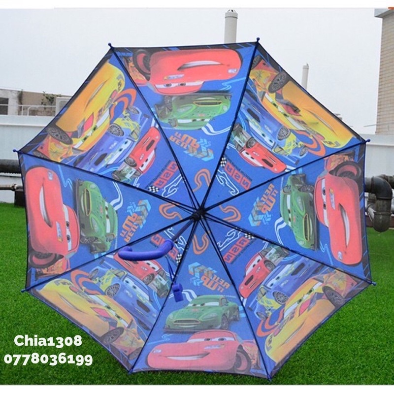 Ô Dù Bé Trai họa tiết hoạt hình dễ thương(sỉ ib)