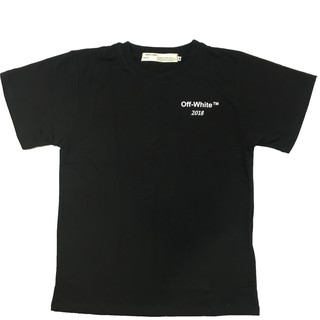 Áo thun off.White màu trắng cho nam nữ - AOW050