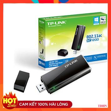 [Hãng] USB thu wifi 2 băng tần TP-LINK Archer T4U tốc độ 1200Mbps