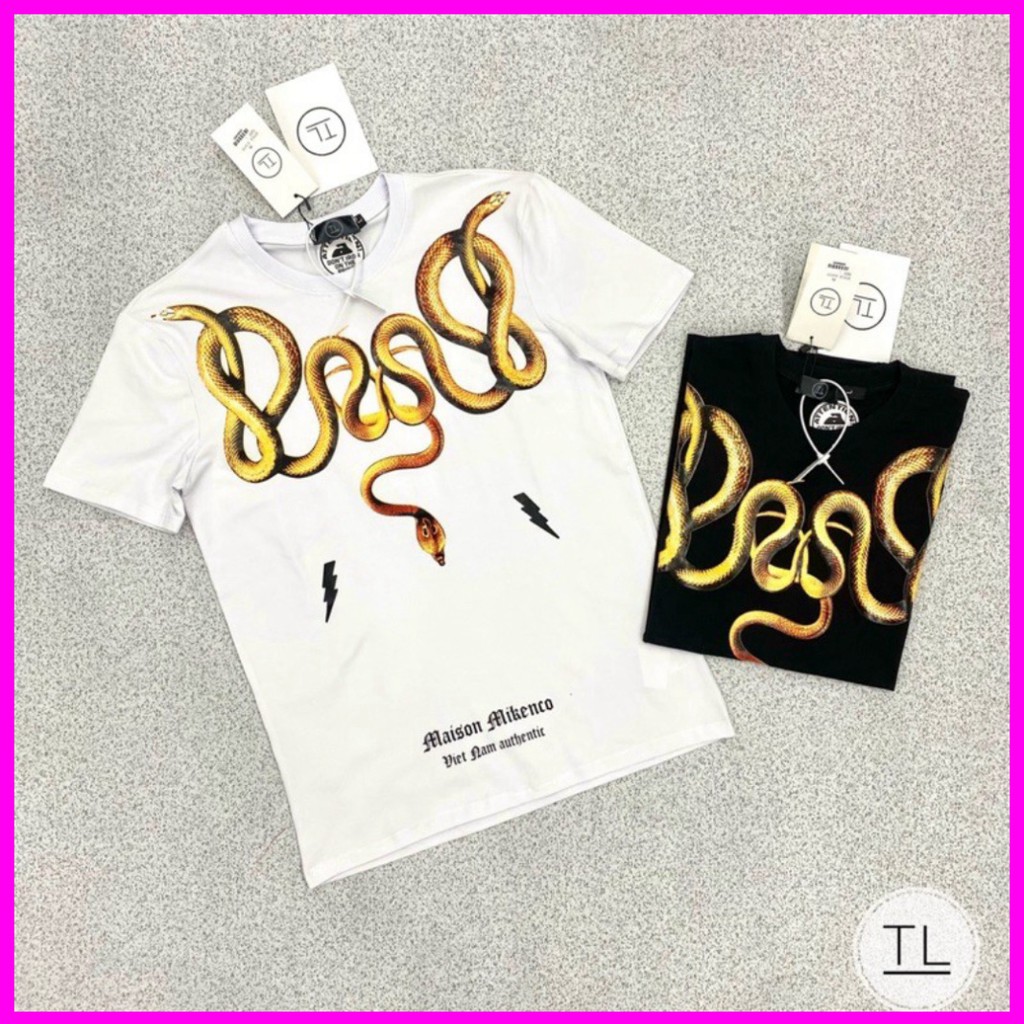 Áo phông nam in 3d rắn vàng chất liệu thun lạnh cao cấp | BigBuy360 - bigbuy360.vn