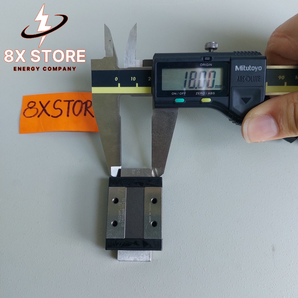 Con trượt, thanh trượt ray 7,12,18 1Block MSC12MLLFZ - MSC7MLLFZ - MSD9MLLFZ  PMI