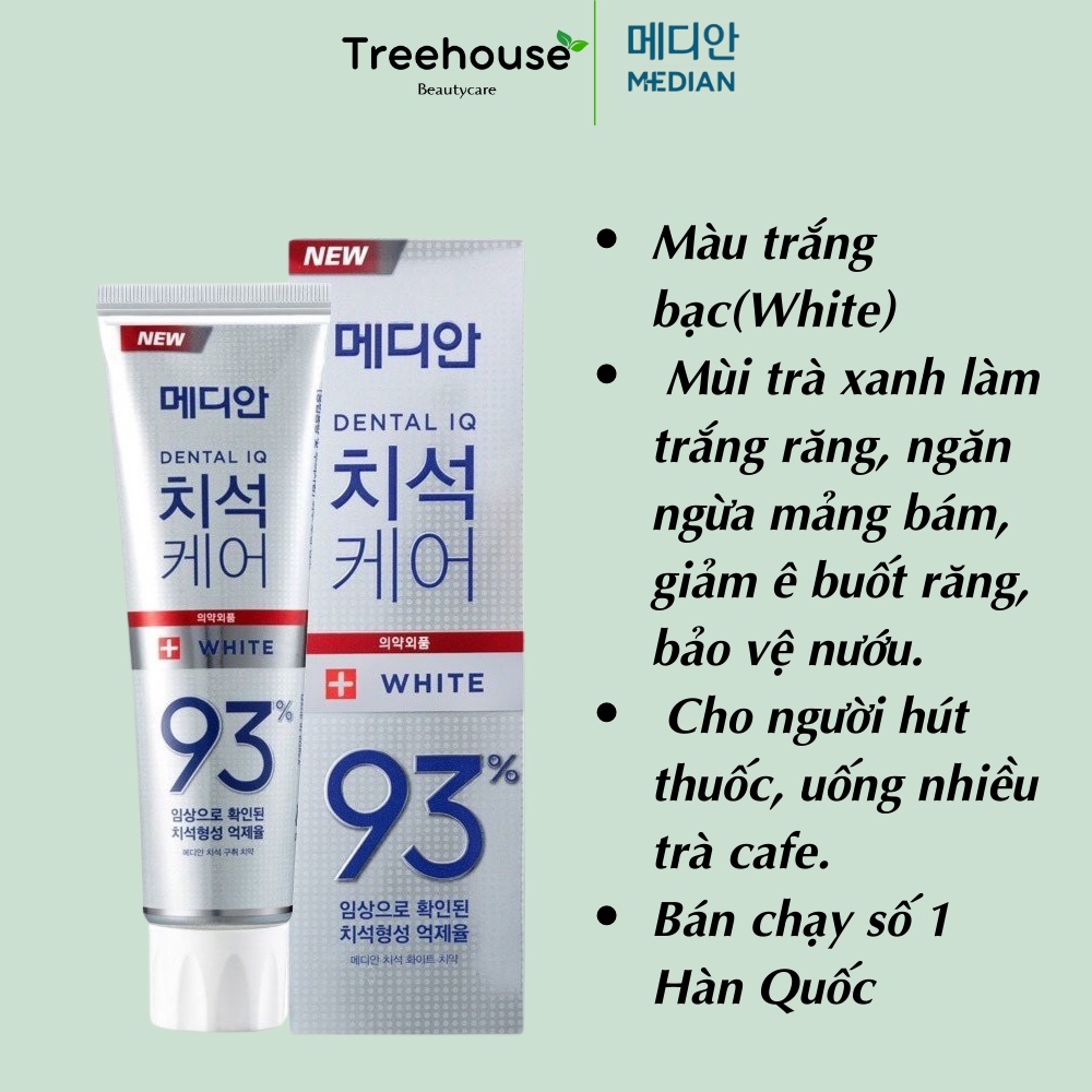 Kem Đánh Răng Median Dental IQ 120gr TREEHOUSE SHOP