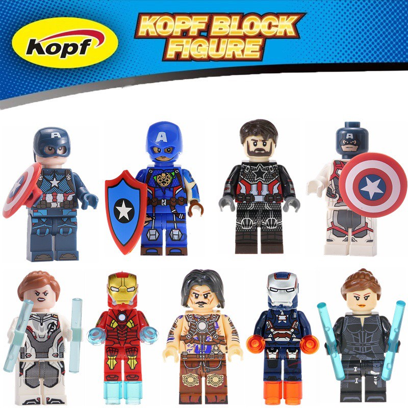 Mô hình lắp ráp các nhân vật siêu anh hùng Marvel