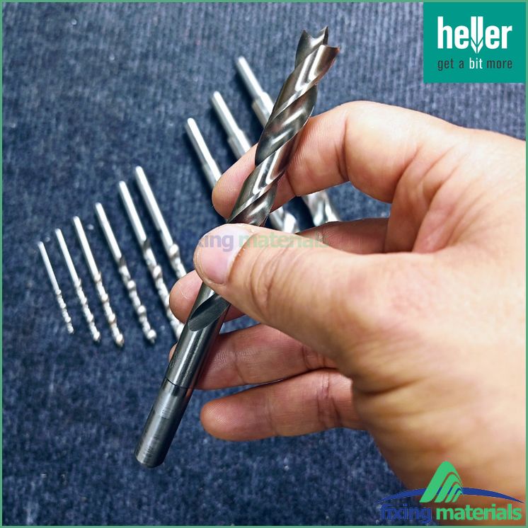 Mũi khoan gỗ HELLER HSS TURBO chất lượng cực kỳ tốt, khoan rất nhanh và không bị  cháy mũi, lỗ khoan tròn và mượt.