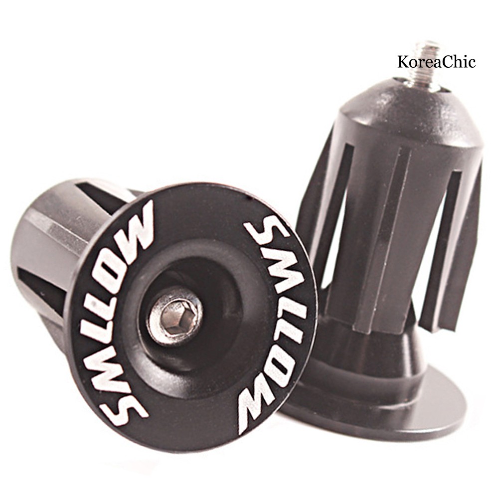 Bộ 2 nút bịt đầu tay cầm cho xe đạp bằng hợp kim nhôm