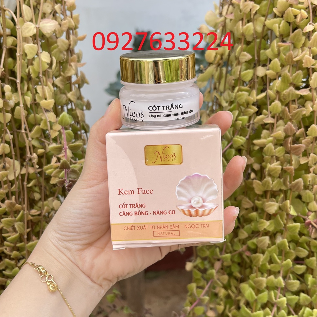 Kem Face Trắng Da Nicos