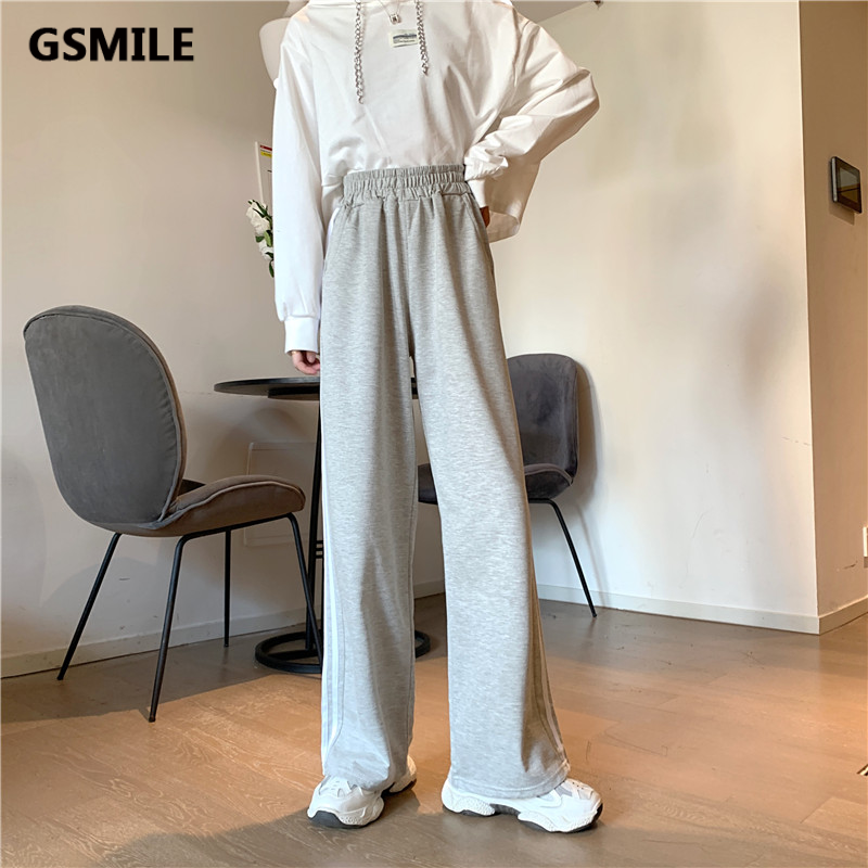 Quần jogger thể thao ống rộng lưng cao Size S-4Xl | BigBuy360 - bigbuy360.vn