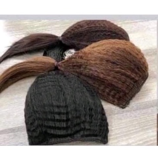 tóc giả độn phồng tóc mái ✅