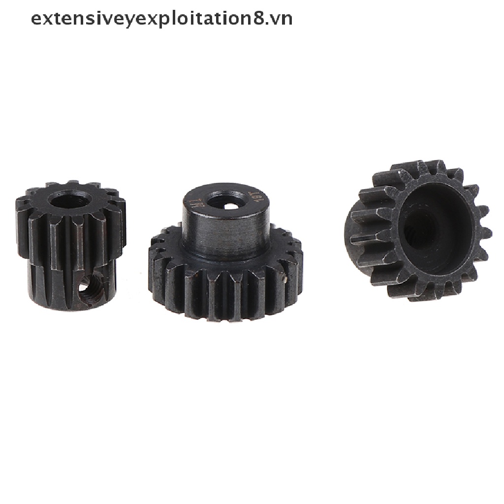 Bộ Bánh Răng Động Cơ M1 5mm 11t 13t 15t 17t 19t Cho Xe Điều Khiển Từ Xa 1 / 8