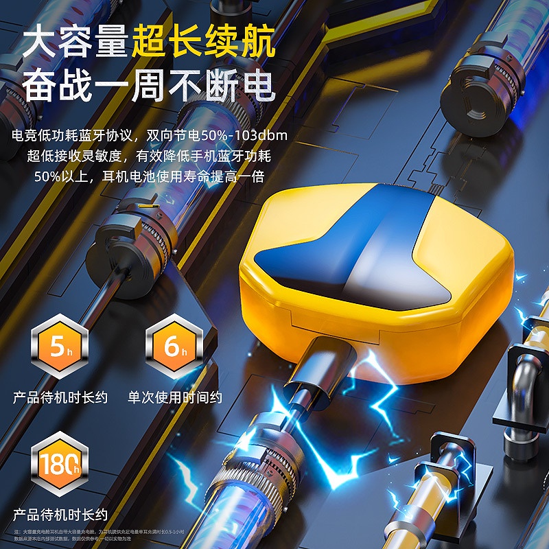 Tai Nghe Bluetooth Không Dây Y9 tws 5.2 Phong Cách Mới