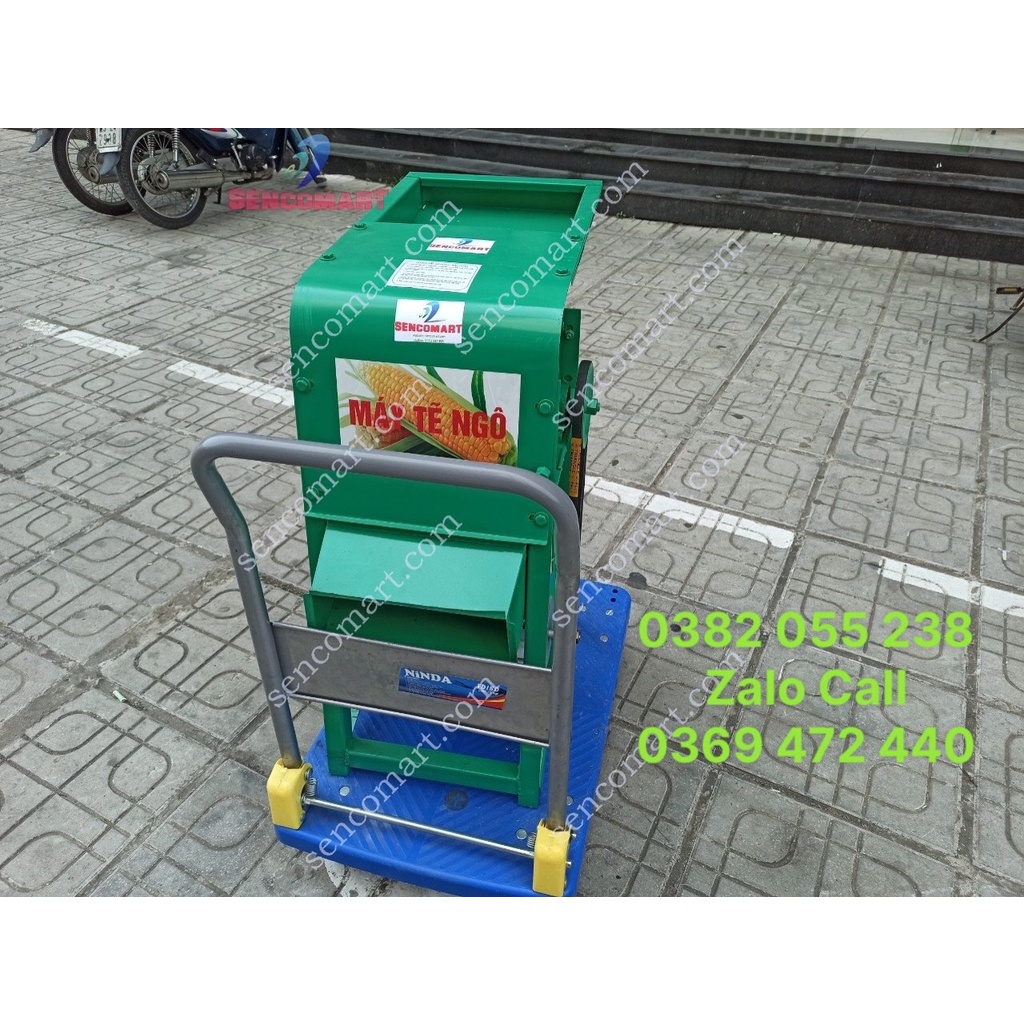 Máy tuốt ngô mini , máy tẽ hạt ngô gia đình , máy tuốt hạt bắp giá cực rẻ - cam kết mô tơ dây đồng 100%