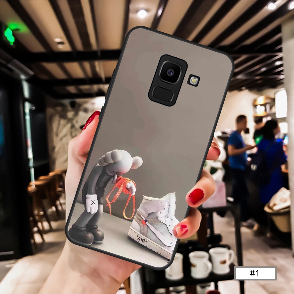 Ốp điện thoại mềm in hình Kaws Sesame Street cho Samsung A6 Plus 2018/J8 Plus J2 J5 J7 Prime A8 Plus 2018 A7 A8 A9 2018