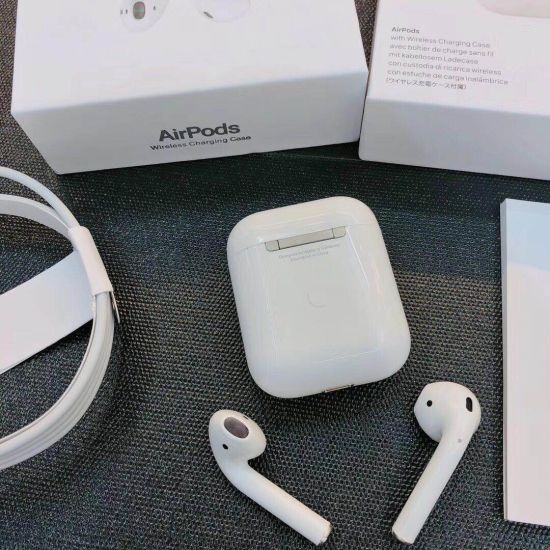 Tai Nghe Bluetooth Airpods 2 TWS - Full chức năng đổi tên định vị sạc không dây - BH 12 tháng