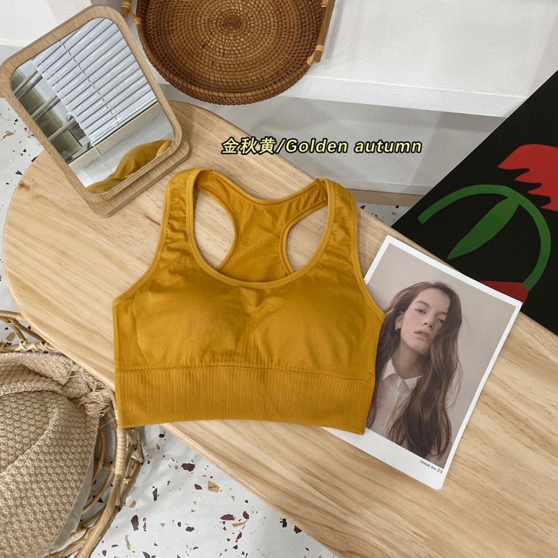 Bra dệt Quảng Châu mã 893 tập gym yoga thể thao siêu co giãn, giá rẻ