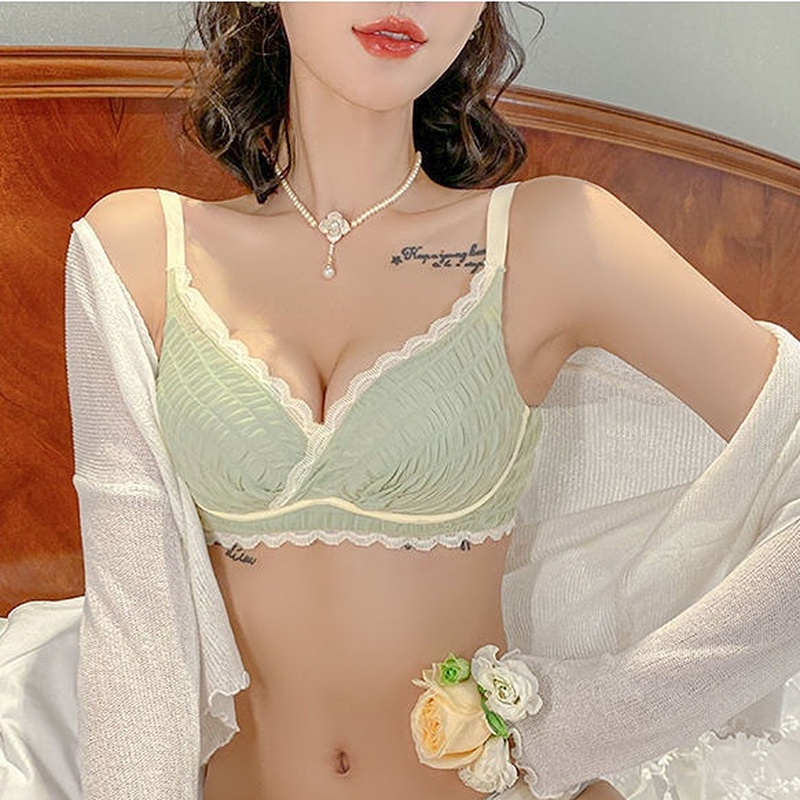 Áo Lót Nâng Ngực Không Gọng Thoải Mái Dành Cho Nữ