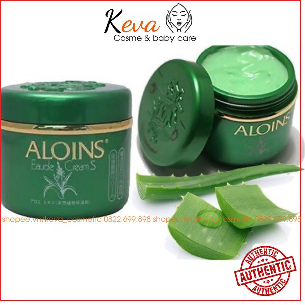 Kem Xanh Lô hội Aloins Eaude Cream Dưỡng Da Toàn Thân Hàng Nhật Nội Địa - Keva Cosmetic