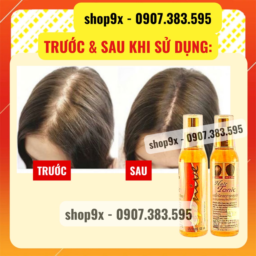 Chai xịt mọc tóc GENIVE Thái Lan 120ml  Tonic Hair ( Chính Hãng)