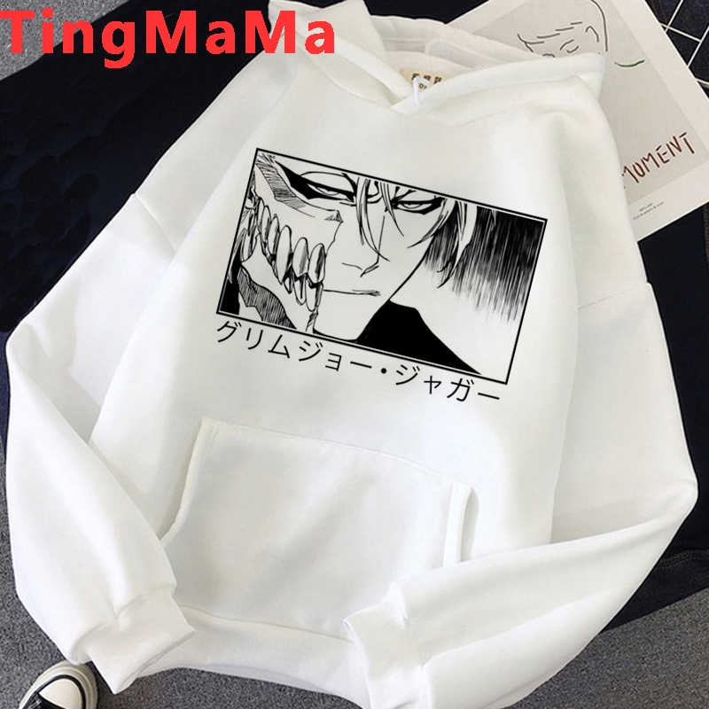 (HOT) Áo Hoodie In Họa Tiết Hoạt Hình Anime Bleach Ichigo Phong Cách Harajuku Dành Cho Nam