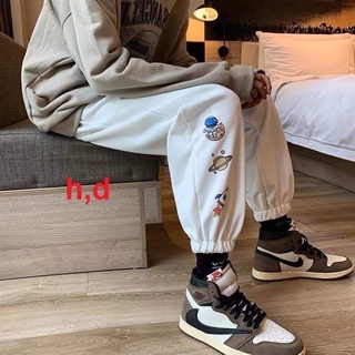 Quần spun jogger form thụng nam nữ
