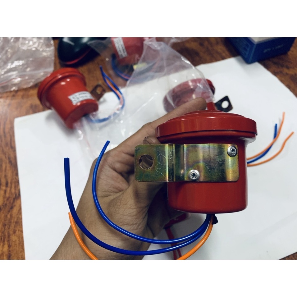 Còi  de Xe Tải, xe cơ giới các loại 12-24V .