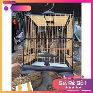 Lồng vuông gỗ mun