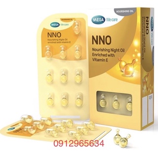 Dầu Vitamin E NNO Dưỡng Da Ban Đêm 30 Viên/Hộp hàng nhập khẩu Thái Lan chính hãng