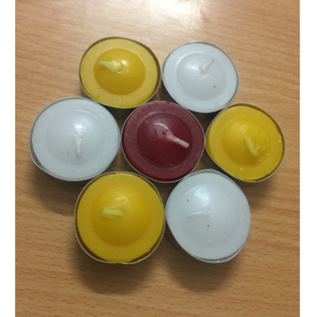 Set nến Tealight nhiều màu làm spell