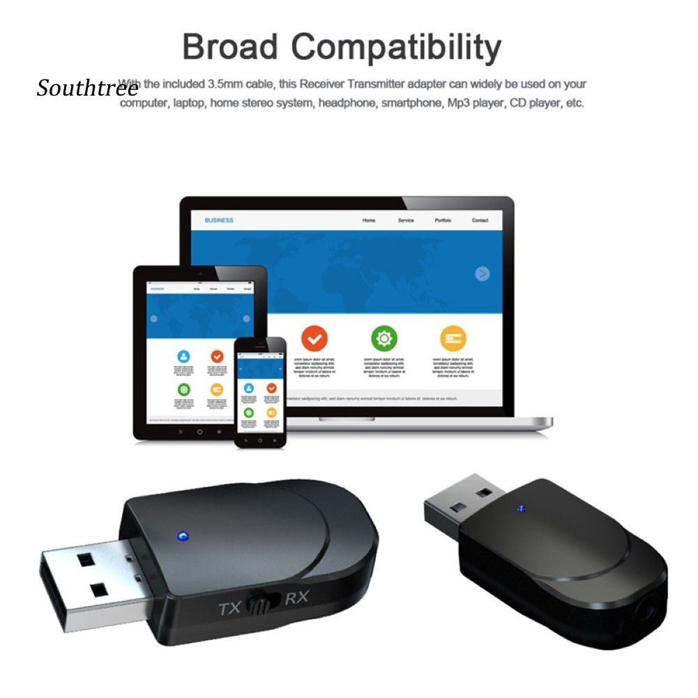 Bộ Thu Phát Tín Hiệu Bluetooth Kn330 Mini Tiện Dụng