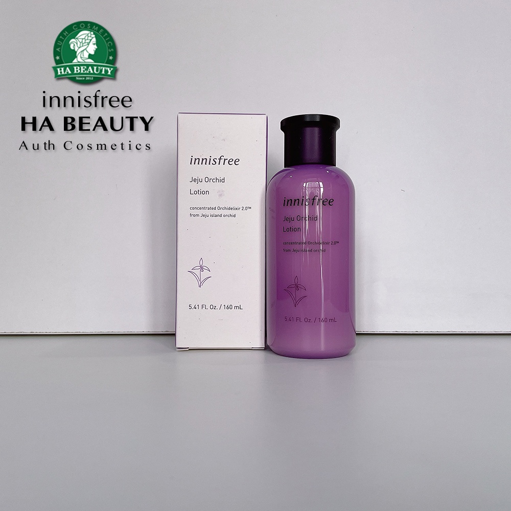Sữa dưỡng ẩm chống lão hóa hoa lan tím innisfree Jeju Orchid Lotion 160ml săn chắc đàn hồi da