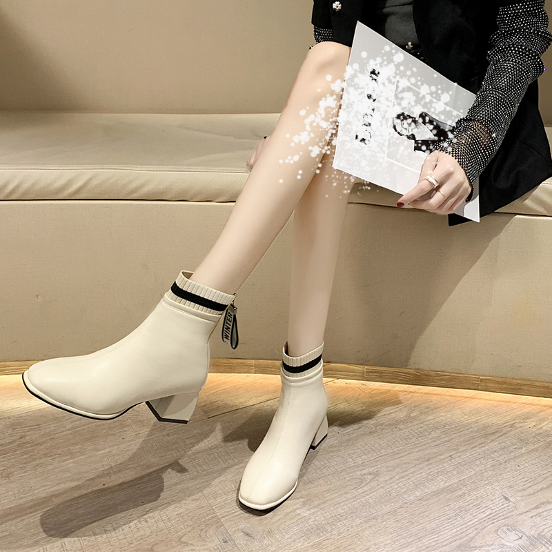 Giày Ống Cao Gót Cho Nữ