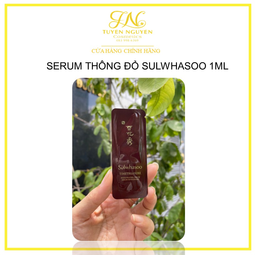 Serum thông đỏ Sulwhasoo gói 1ml