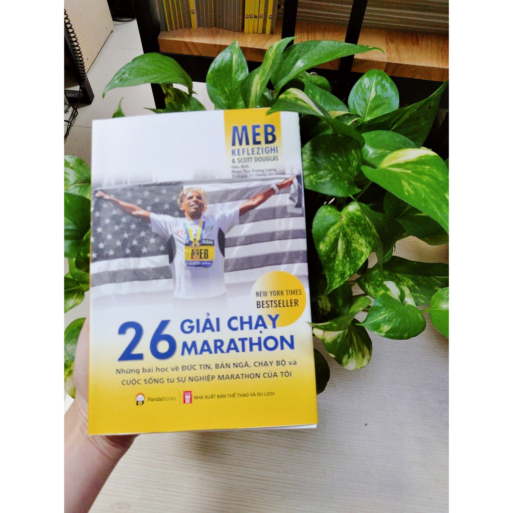 Sách - 26 giải chạy marathon - PANDABOOKS - Chạy để chiến thắng