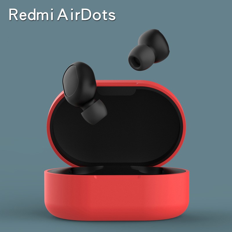 Vỏ bảo vệ hộp sạc tai nghe Bluetooth Xiaomi Redmi Airdots Tws chất lượng cao