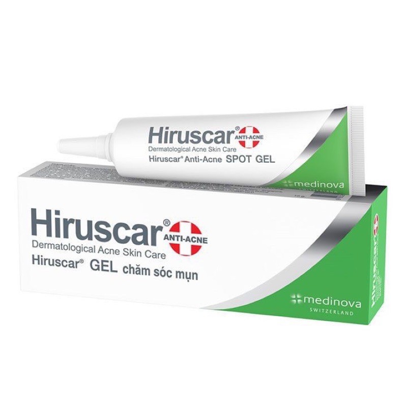 Hiruscar Anti-Acne SPOT GEL 10g - Gel chấm mụn tức thì