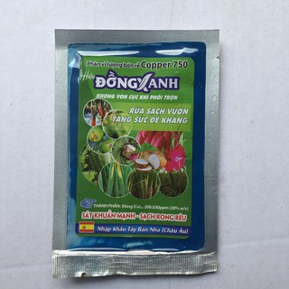 Phân vi lượng Đồng Xanh sát khuẩn mạnh - Sạch rong rêu, rửa sạch vườn - Tăng sức đề kháng
