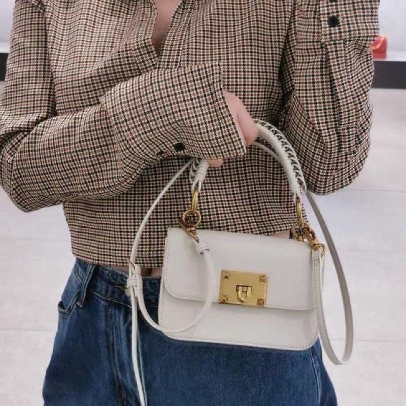 Túi quai tết bản au t sz 17cm  - HANA BAG