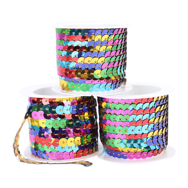 Cuộn dây kim tuyến 5m nhiều màu sắc dùng trang trí mũ giày