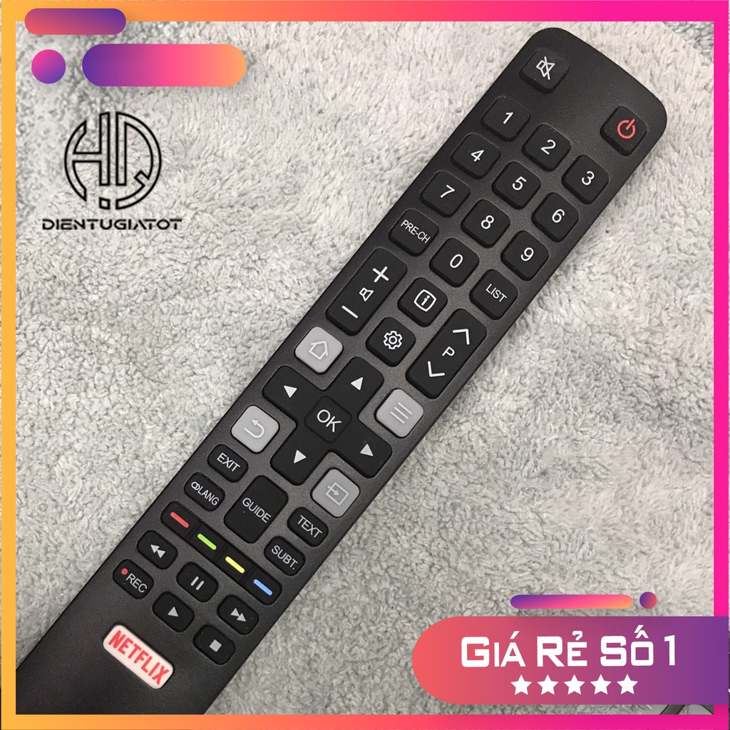 [Mã ELFLASH5 giảm 20K đơn 50K] [CHÍNH HÃNG 2018] - BH 3 THÁNG - Remote điều khiển TV TCL Smart/Internet 2018