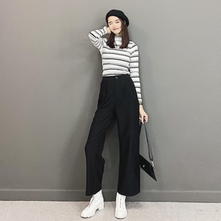 Quần culottes ống rộng
